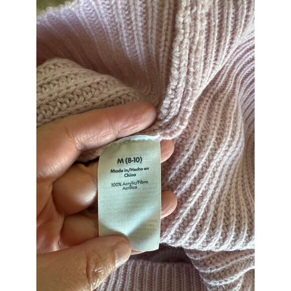 No Boundaries Whipstitch pink Sweater size M - Picture 6 of 6